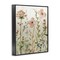 Stupell Industries Soft Florals over Rustic Framed Giclee By Livi Finn